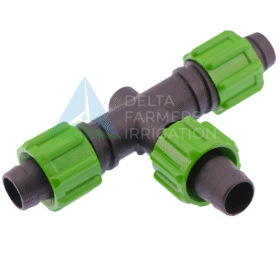 101079666 Rivulis Tape-Loc 16 mm (5/8'') Coupling Tee