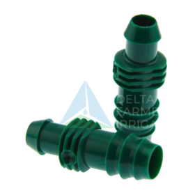 Barbed Purple Start Connector 16 mm