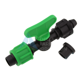 Rivulis 16 mm Tape Start Connector for PE with Valve and Gasket