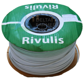 Rivulis PVC Tube 3x5 Dual Layer White on Black + Green Strip